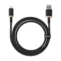 Miniatyrbild 1 av 6: USB till Lightning datakabel, 2,4 A, 1 m - Baseus Dura (P1037780101U01-00) - Guld / Svart