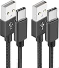 Miniatyrbild 1 av 6: USB C-kabel, [1M/2-pack] Snabbladdningskabel USB C 3A Typ C Flätad kabel USB till USB C för Samsung Galaxy S21 S22
