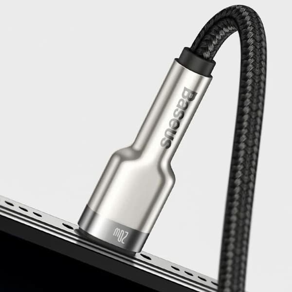 Baseus 2.4A USB till iP snabbladdningsdatakabel, 1m