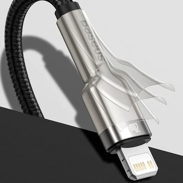 Baseus 2.4A USB till iP snabbladdningsdatakabel, 1m