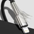 Miniatyrbild 4 av 6: Baseus 2.4A USB till iP snabbladdningsdatakabel, 1m