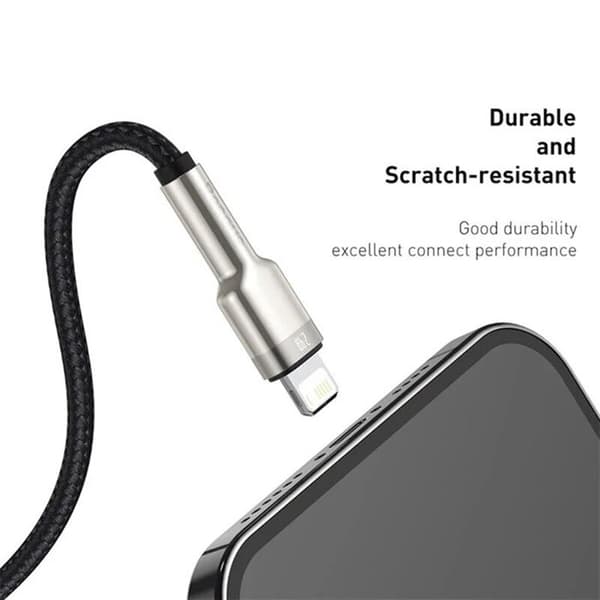 Baseus 2.4A USB till iP snabbladdningsdatakabel, 1m