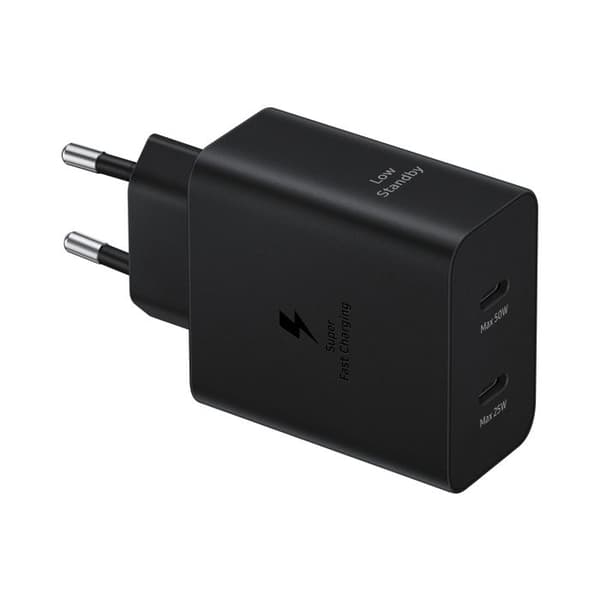 Samsung 50W USB C Väggladdare med 5 Amp Type C Kabel Svart EU Kontakt - EF-T5020XBEGWW