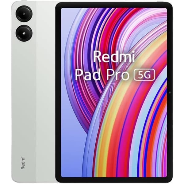 Xiaomi Redmi Pad Pro 12.1 Hyper OS, 5G med Snabbladdning, 6GB 128GB Grön Fransk Version + 2 Års Garanti