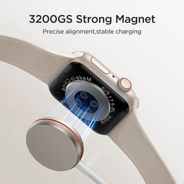 Trådlös laddningskabel (S-IW011)USB-C till Apple Watch, 1A, 5V, 3,5W, 1,2m - JoyRoom - Vit