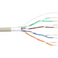 Miniatyrbild 1 av 2: Telefonkabel InLine® 8 ledare, 4x2x0,6mm, för installation, 25m krona
