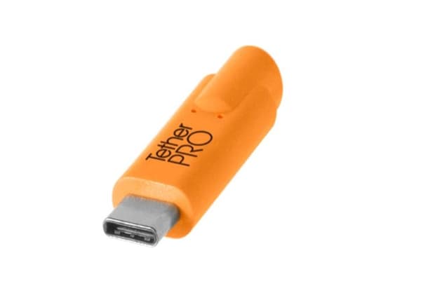 TETHER TOOLS USB-C till micro USB B 3.0 TetherPro CUC3315 - Orange 4,60m