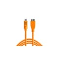 Miniatyrbild 1 av 4: TETHER TOOLS USB-C till micro USB B 3.0 TetherPro CUC3315 - Orange 4,60m