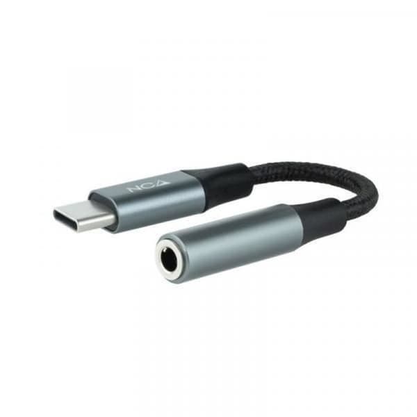Märke nanofil Modell 24.10.1204 Funktion - Ljudadapterkabel USB-C hane i ena änden och JACK 3.5 hona i den andra -