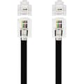 Miniatyrbild 2 av 2: Telefonkabel RJ11 - NANO KABEL - 10.32.0102-BK-OEM - 6P4C - Hane-Hane - 2 meter
