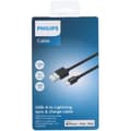 Miniatyrbild 2 av 2: Philips DLC3104V/01 - USB-A till Lightning-kabel 120 cm - Svart