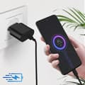 Miniatyrbild 4 av 4: C kabel iPhone 16 / 15 USB-C till USB-C 20W 1 meter Mayaxess Svart
