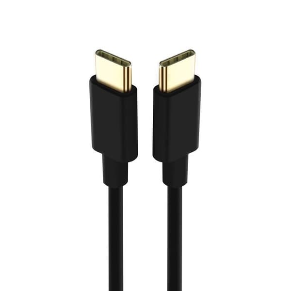 C kabel iPhone 16 / 15 USB-C till USB-C 20W 1 meter Mayaxess Svart