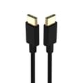 Miniatyrbild 1 av 4: C kabel iPhone 16 / 15 USB-C till USB-C 20W 1 meter Mayaxess Svart