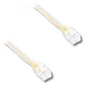 Miniatyrbild 2 av 2: ADSL RJ11 hane / RJ11 hane kabel 10m - LINJÄR - RJ11 6P4C kontakt - ADSL-kabel