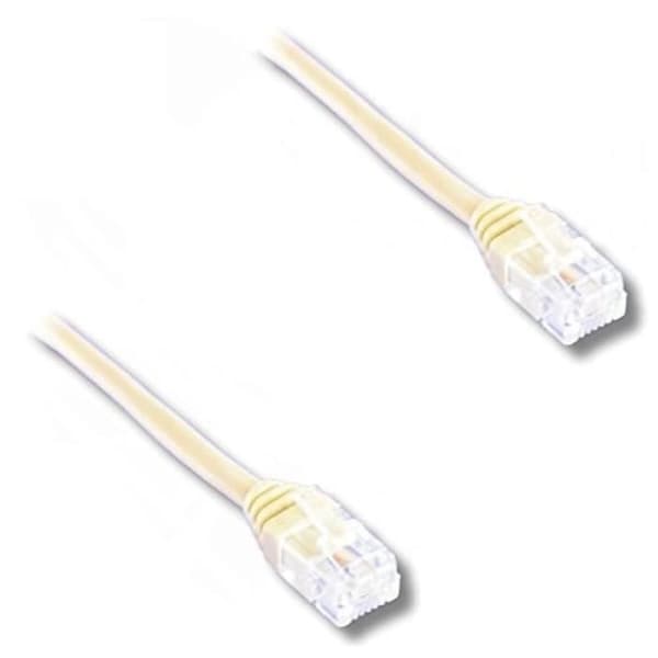 ADSL RJ11 hane / RJ11 hane kabel 10m - LINJÄR - RJ11 6P4C kontakt - ADSL-kabel