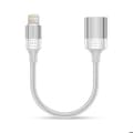 Miniatyrbild 5 av 5: OTG-adapter iPhone Lightning Hane till USB Hona Swissten Vit