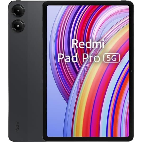 Xiaomi Redmi Pad Pro 5G, 5G med Snabbladdning, 6GB 128GB Grå Fransk Version + 2 Års Garanti