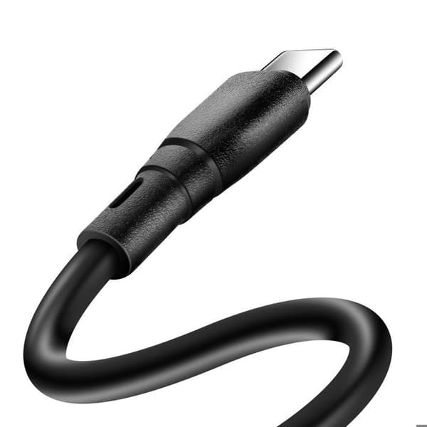 USB-C / USB-C Snabbladdning 60W och Dataöverföring 1m Blå Stjärna Svart