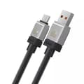 Miniatyrbild 3 av 6: USB-datakabel till Type-C Ultra Snabb Laddning PD100W, 2 m - Baseus CoolPlay-serien (CAKW000701) - Svart