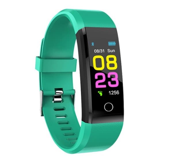 ZAPET Smartwatch Män Kvinnor Hjärtfrekvensmätare Blodtryck Fitness Tracker Smartwatch Sportklocka för ios android + BOX 2020 - Grön