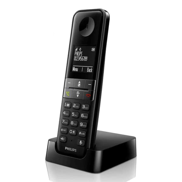 Philips Telefon Permanent Trådløs Classic Range D4701b/34 Sort