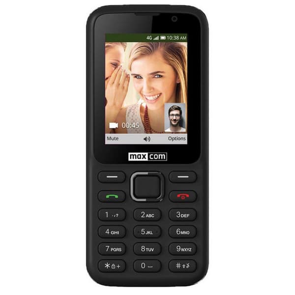 Maxcom Mobil Classic Mk241 Kaios 2.4´´ Sort