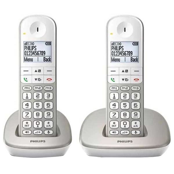 Philips Trådløs Fastnettelefon Xl4902s Søvfarvet