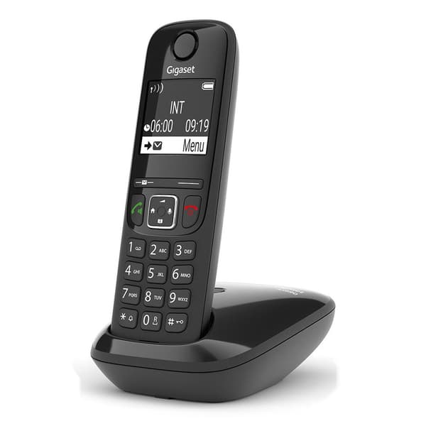 Gigaset Trådlös Fast Telefon As690 Svart