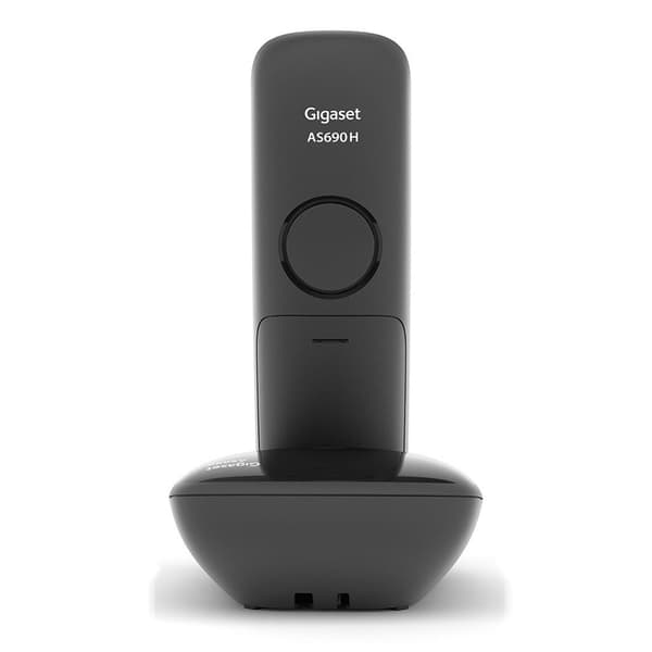 Gigaset Langaton Lankapuhelin As690 Duo Musta