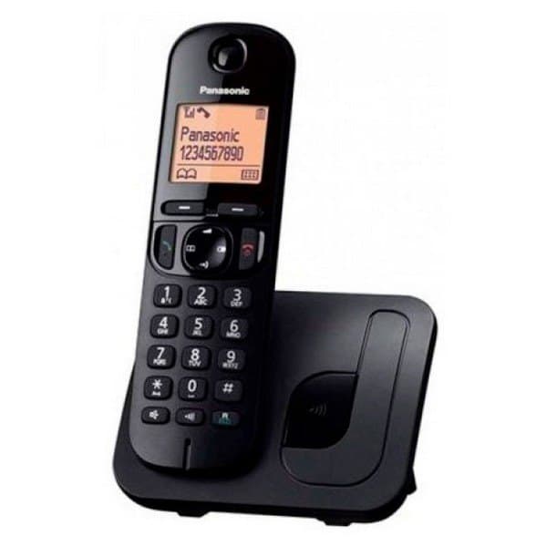 Panasonic Trådløs Fastnettelefon Dect Lcd 1.6´´ Sort Sort