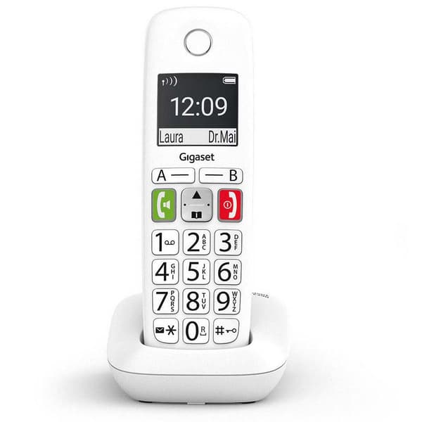 Gigaset Trådløs Fastnettelefon E290 Duo Hvid
