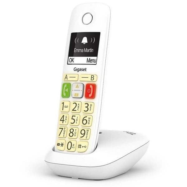 Gigaset Trådløs Fastnettelefon E290 Duo Hvid