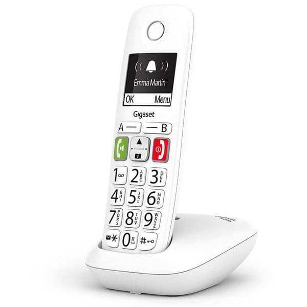 Gigaset Trådløs Fastnettelefon E290 Duo Hvid