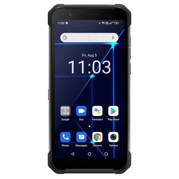 Hammer Construction 6gb/128gb 6´´ Dual Sim Sort Sort, Sølv