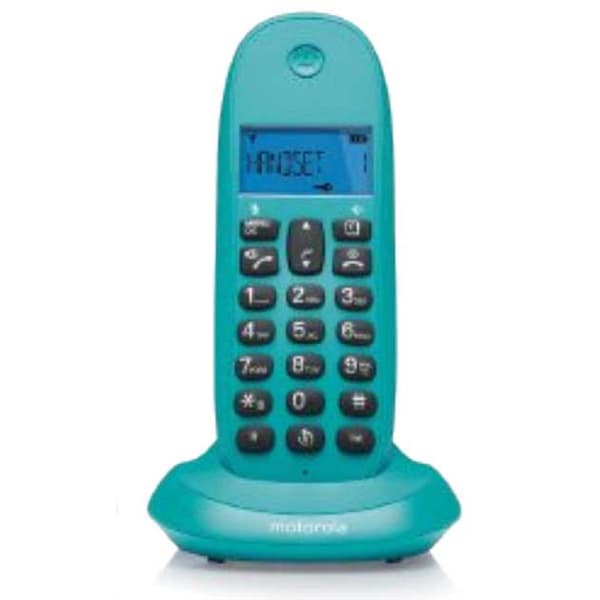 Motorola Langaton Lankapuhelin C1001lb+ Sininen Turkoosi