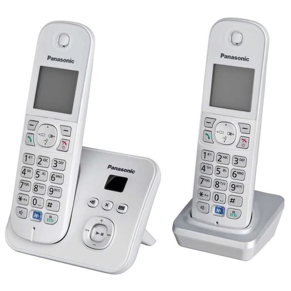 Panasonic Langaton Lankapuhelin Kx-tg6822gs Valkoinen Hopea