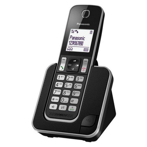 Panasonic Trådløs Fastnettelefon Dect Sort