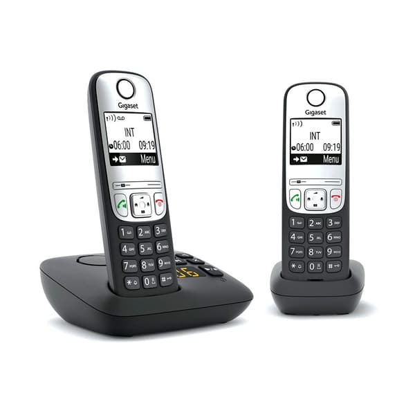 Gigaset Trådløs Fastnettelefon A690 A Duo Sort Sort