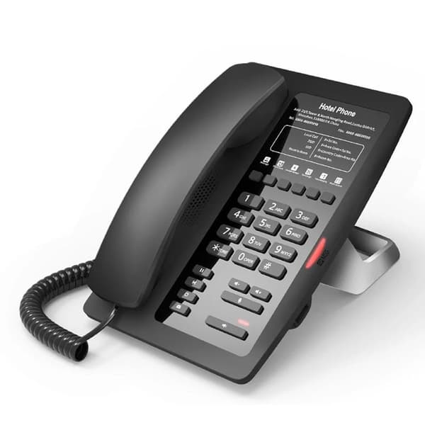Fanvil Voip Telefon H3 Hotel Sort