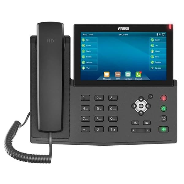 Fanvil Voip Telefon X7 Transparent Sort