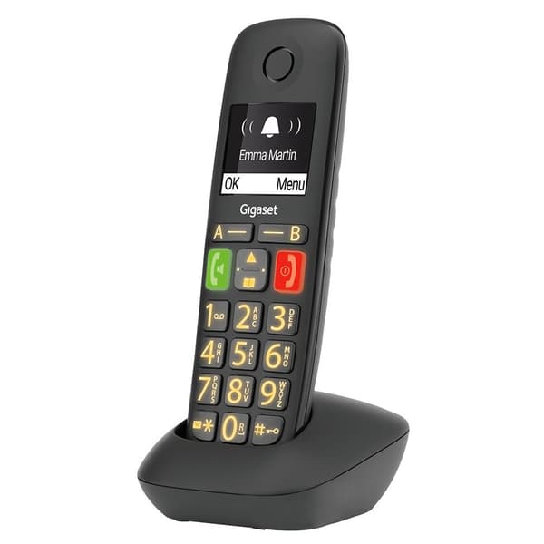 Gigaset Trådløs Fastnettelefon E290 Hx Beige,Sort