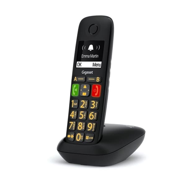 Gigaset Telefon Permanent Trådløs E290 Sort