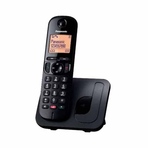 Panasonic Hjemmetelefon Kx-tgc250spb Søvfarvet Sort