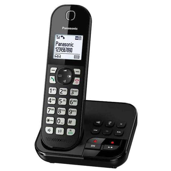 Panasonic Langaton Lankapuhelin Kx-tgc460gb Hopeinen musta