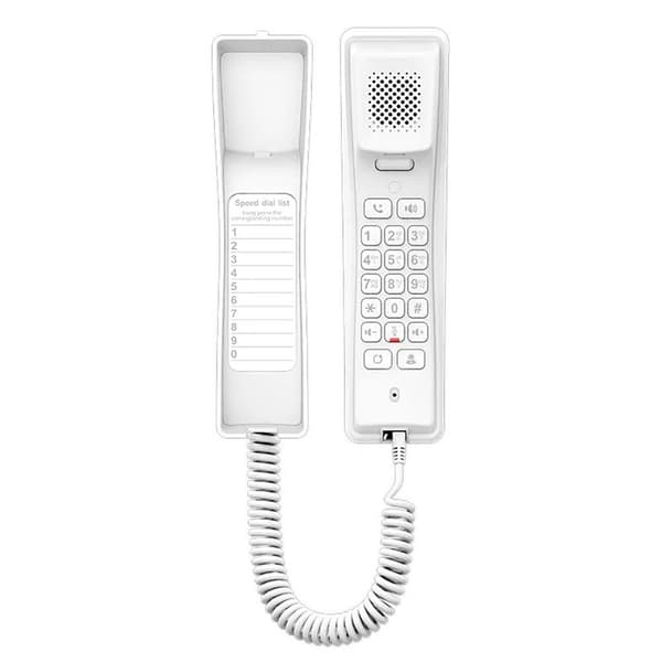 Fanvil Voip Telefon H2u Hotel Transparent Hvid