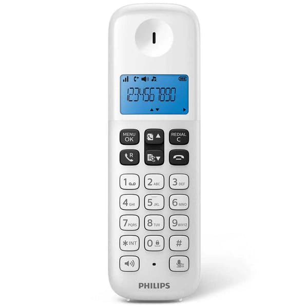 Philips Langaton Lankapuhelin Classic Range D1611w/34 Valkoinen