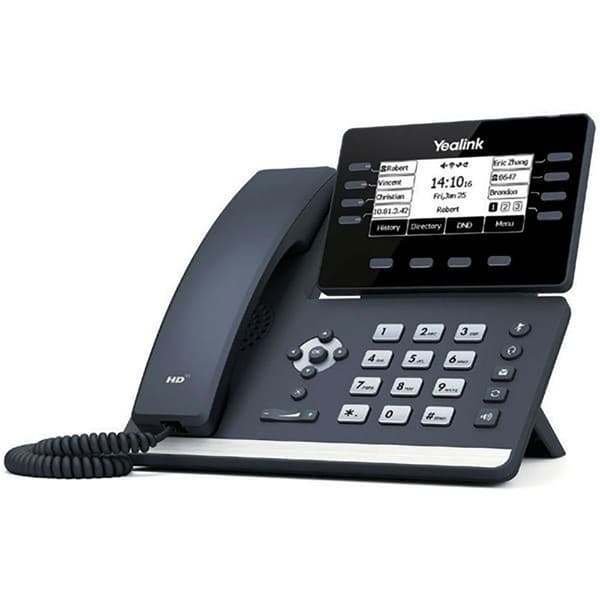 Yealink Puhelin T53w Ip Poe Musta Harmaa