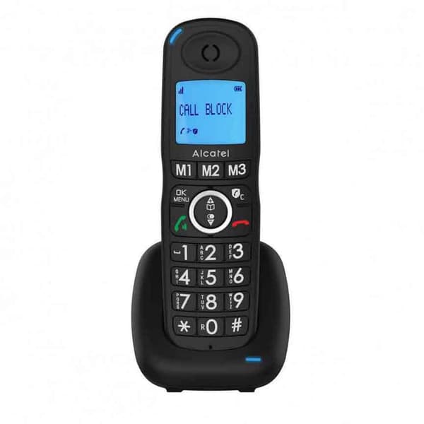 Alcatel Trådlös Fast Telefon Dect Xl535 Svart