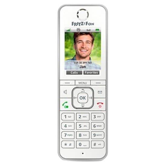 Fritz Trådlös Fast Telefon Dect C6 Vit